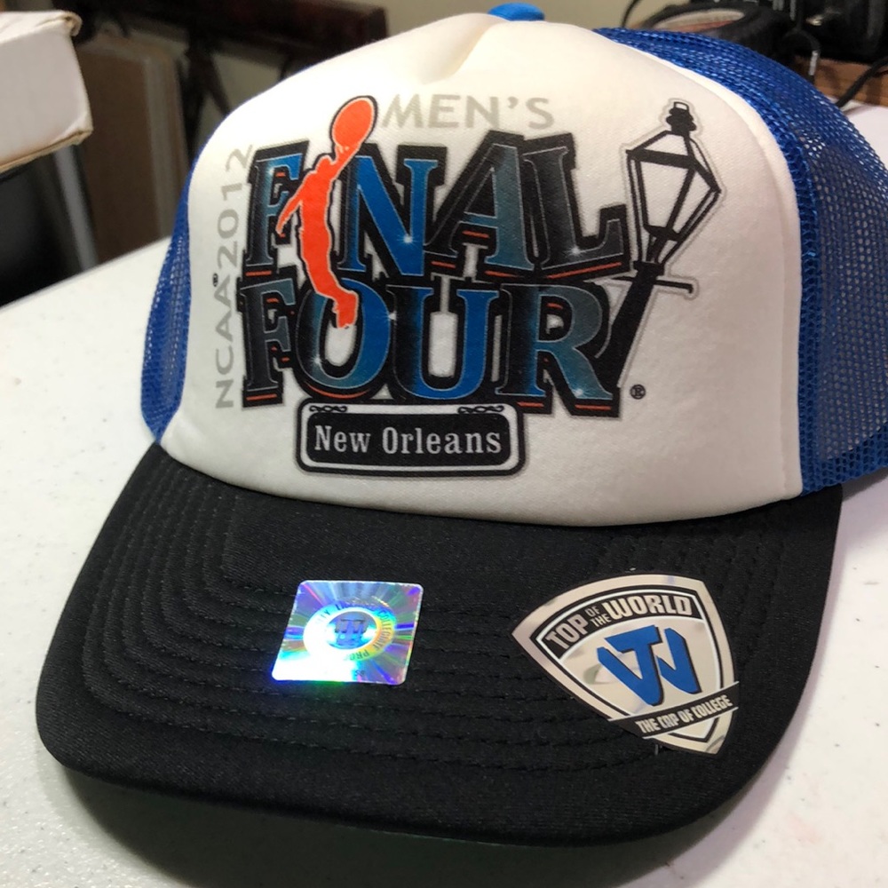 Men’s Final Four 2012 NCAA Tournament Trucker Kentucky Champions Hat Cap OSFA